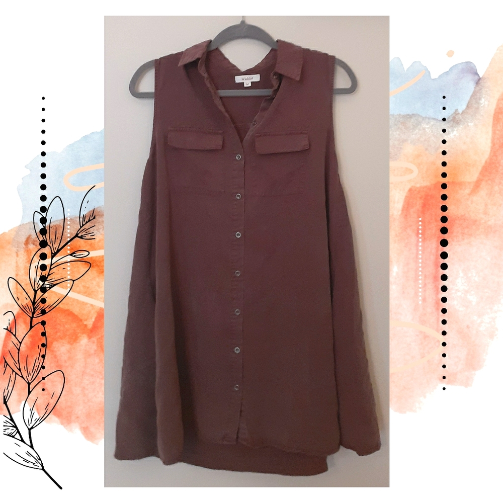 Button Down Collared Dress